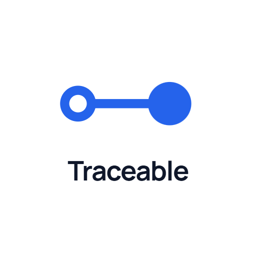 App icon, paper: the Traceable app icon