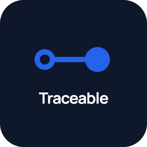 App icon, ink: the Traceable app icon